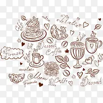 手绘面包 手绘甜点-空若网 手绘面包 手绘甜点-空若网