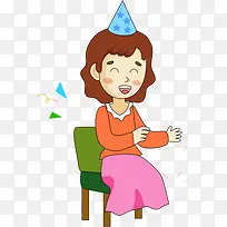 过生日的妈妈-空若网 过生日的妈妈-空若网