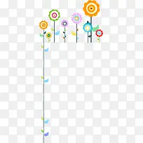 春天彩色花朵漫画-空若网 春天彩色花朵漫画-空若网