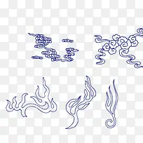 中国纹路古典青花瓷-空若网 中国纹路古典青花瓷-空若网