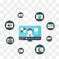 矢量商务电脑视频下载-空若网 矢量商务电脑视频下载-空若网