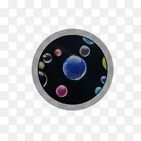 彩色梦幻圆形球体-空若网 彩色梦幻圆形球体-空若网