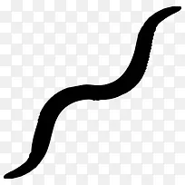 蚯蚓剪影-空若网 蚯蚓剪影-空若网