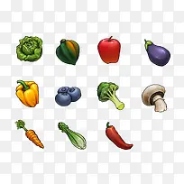 常见水果蔬菜-空若网 常见水果蔬菜-空若网