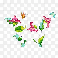 水彩植物-空若网 水彩植物-空若网