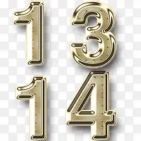 烫金数字1314-空若网 烫金数字1314-空若网