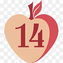 情人节数字14-空若网 情人节数字14-空若网