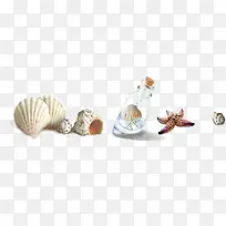 摄影海边沙滩贝壳漂流瓶-空若网 摄影海边沙滩贝壳漂流瓶-空若网