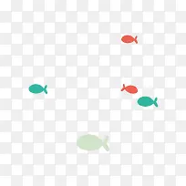 鱼群剪影-空若网 鱼群剪影-空若网