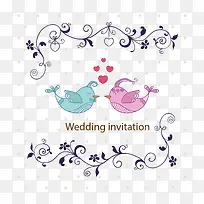 矢量可爱小鸟素材-空若网 矢量可爱小鸟素材-空若网