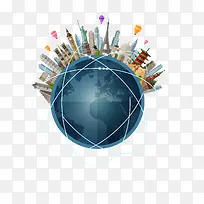 地球建筑模板下载-空若网 地球建筑模板下载-空若网