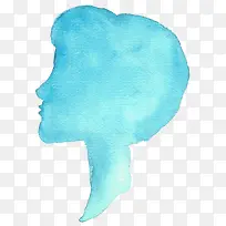 水彩剪影-空若网 水彩剪影-空若网