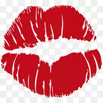 唇膏剪贴画.水彩红-空若网 唇膏剪贴画.水彩红-空若网