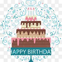 美丽的生日蛋糕-空若网 美丽的生日蛋糕-空若网