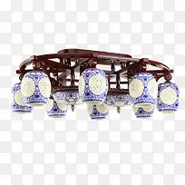 景德镇青花陶瓷灯饰客厅酒店餐厅-空若网 景德镇青花陶瓷灯饰客厅酒店餐厅-空若网
