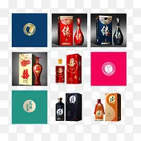 酒盒包装设计-空若网 酒盒包装设计-空若网