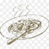 手绘食物-空若网 手绘食物-空若网