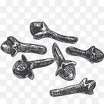 素描食物 欧美食品 黑白速写 -空若网 素描食物 欧美食品 黑白速写 -空若网