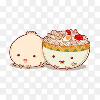 卡通食物设计元素-空若网 卡通食物设计元素-空若网