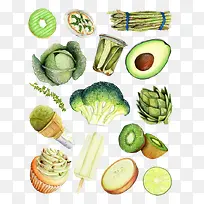 水彩绿色-空若网 水彩绿色-空若网