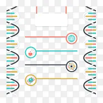 创意DNA科学信息图-空若网 创意DNA科学信息图-空若网