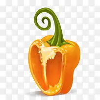 手绘食物 彩椒-空若网 手绘食物 彩椒-空若网