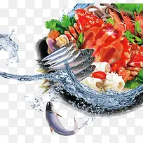 免抠新鲜海鲜蔬菜食物-空若网 免抠新鲜海鲜蔬菜食物-空若网