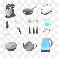 厨房用品PNG图标-空若网 厨房用品PNG图标-空若网