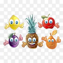 卡通水果表情图片-空若网 卡通水果表情图片-空若网
