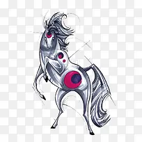 矢量几何马-空若网 矢量几何马-空若网