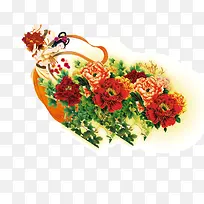 秋节促销海报x展架模板psd素材-空若网 秋节促销海报x展架模板psd素材-空若网