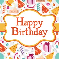 矢量生日庆祝标签-空若网 矢量生日庆祝标签-空若网