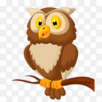 树枝和猫头鹰-空若网 树枝和猫头鹰-空若网