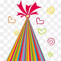 卡通生日七彩帽子-空若网 卡通生日七彩帽子-空若网