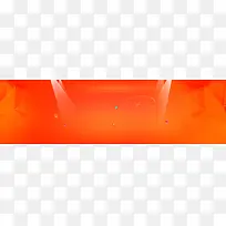 电商橙色活动页背景banner-空若网 电商橙色活动页背景banner-空若网