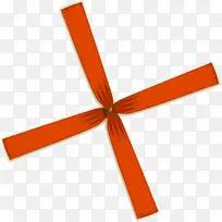 橙色花边十字-空若网 橙色花边十字-空若网