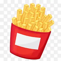 薯条快餐食物设计-空若网 薯条快餐食物设计-空若网