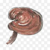 手绘灵芝-空若网 手绘灵芝-空若网