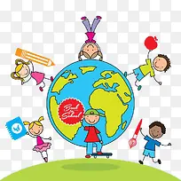 儿童插画-空若网 儿童插画-空若网