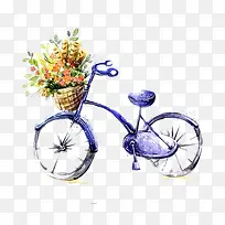 手绘自行车-空若网 手绘自行车-空若网