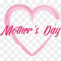 红色母亲节字母爱心-空若网 红色母亲节字母爱心-空若网