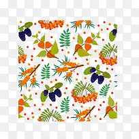 可爱彩色水果花纹-空若网 可爱彩色水果花纹-空若网