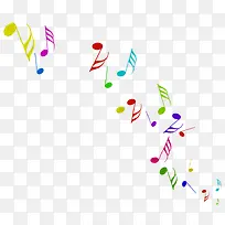 彩色音符-空若网 彩色音符-空若网