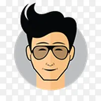 Male Avatar Emo Haircut Icon-空若网 Male Avatar Emo Haircut Icon-空若网