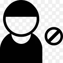 男性用户封锁图标-空若网 男性用户封锁图标-空若网