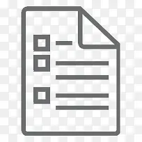 文档检查表Outline-icons-空若网 文档检查表Outline-icons-空若网