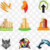 矢量卡通图标合集素材-空若网 矢量卡通图标合集素材-空若网