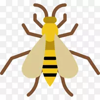 昆虫电脑图标蜂-空若网 昆虫电脑图标蜂-空若网