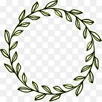 绿色春季草环植物-空若网 绿色春季草环植物-空若网