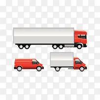 红色货车-空若网 红色货车-空若网